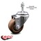 Service Caster 3 Inch High Temp Glass Filled Nylon Wheel Swivel 3/8 Inch Threaded Stem Caster SCC-TS20S314-GFNSHT-381615 - alternate 3